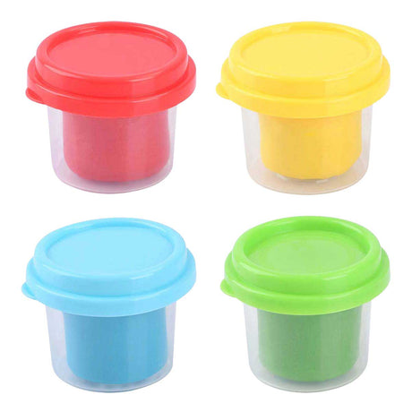 Playgo lersæt 4 farver - 4x56gram