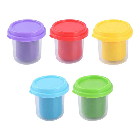 Playgo lersæt 5 farver - 5x113gram