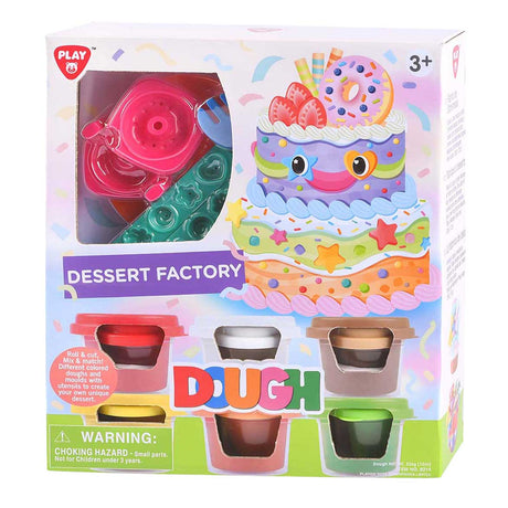 Playgo dessert lersæt - 6 lerpotter