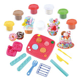 Playgo dessert lersæt - 6 lerpotter