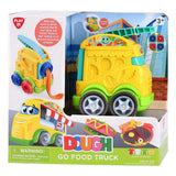 Playgo food truck lersæt - 4 lerpotter