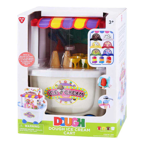 Playgo isbil lersæt - 4 lerpotter