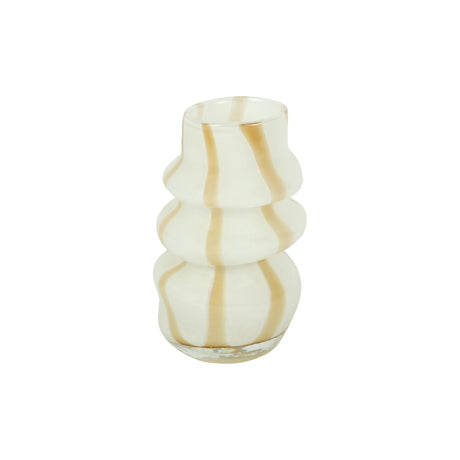 Countryfield vase sød rib s hvid ø15,5xh24cm