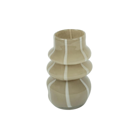 Countryfield vase sød rib s grå ø15,5xh24cm
