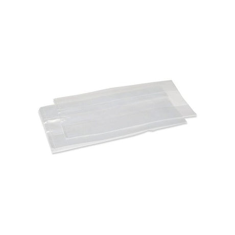 Harmonicazak ldpe 16+(2x5) x 35 cm transparant t18
