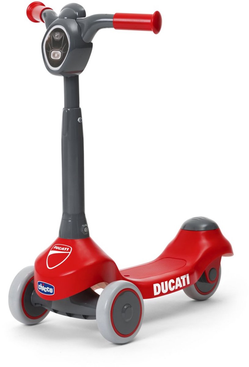 Chicco min første scooter ducati step rød