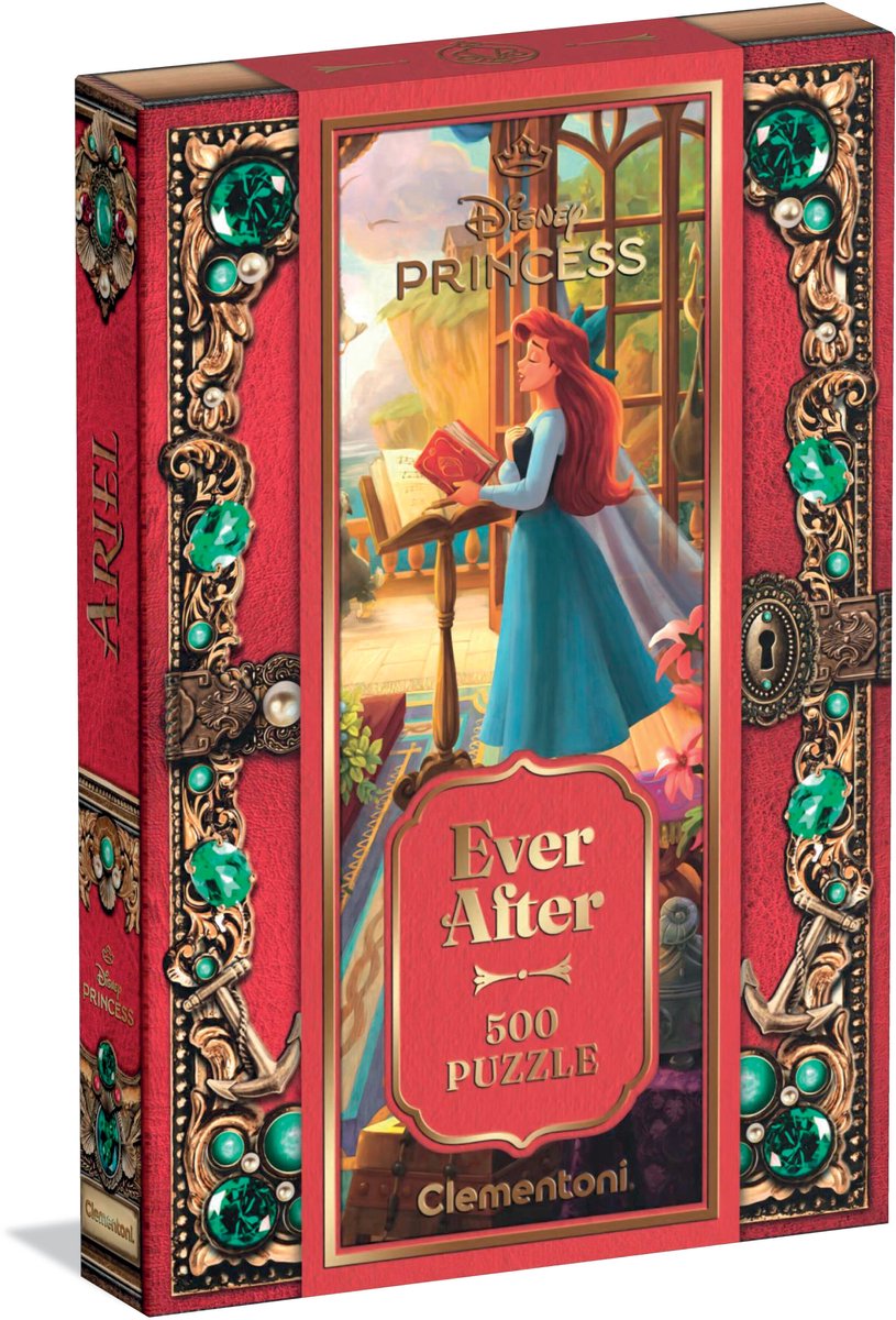 Clementoni puslespil ariel ever after - 500 stk.