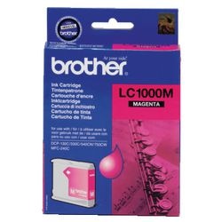 Blækpatron Brother lc1000m magenta