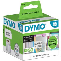 Dymo labels labelwriter ft 57 x 32 mm (1000 styk)