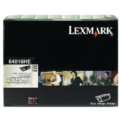 Tonerpatron Lexmark 64016he sort