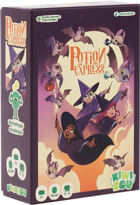 Geronimo spil potion express - kiwizou - - børnespil - fra 6 år - fra 2 til 4 spillere