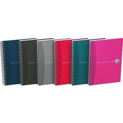 Oxford spiraalblok optik papier 90g m2 14,8x21cm geruit 5mm