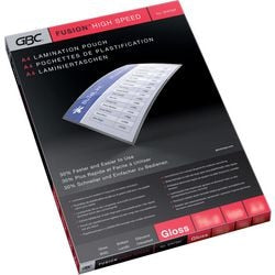 Gbc lamineerhoezen highspeeds a4 250 micron