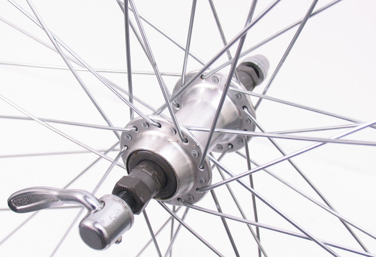 Baghjul 28 x 1 4 Aluminium Freewheel QR - Sort