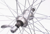 Baghjul 28 x 1 4 Aluminium Freewheel QR - Sort