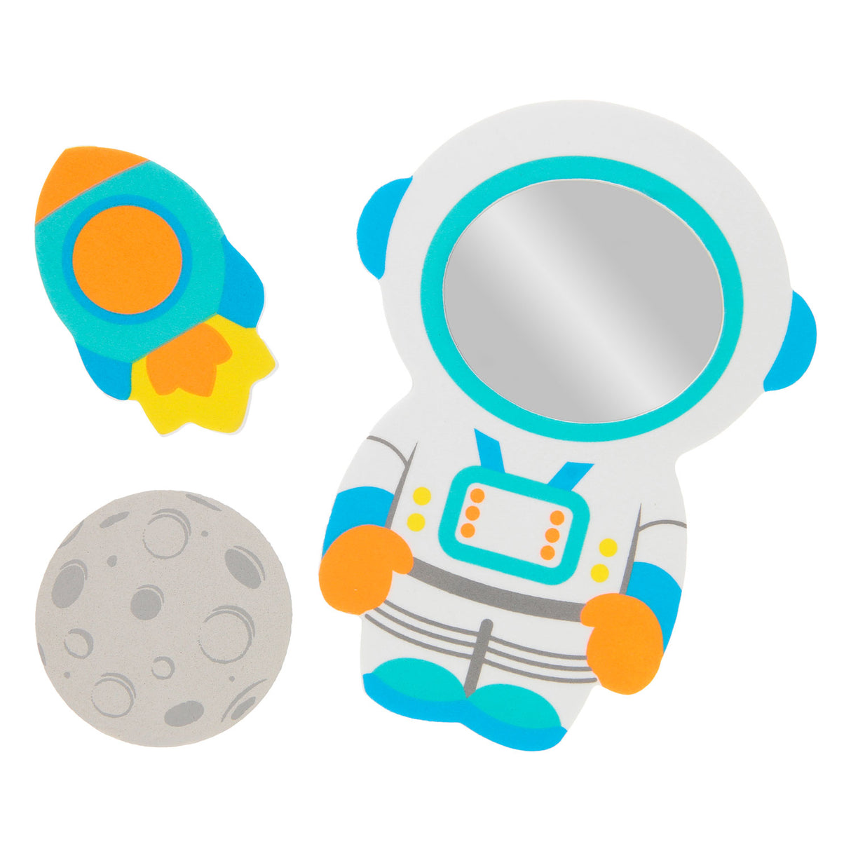 Skum bad spejl spaceman
