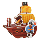 badeskum piratbåd 3d