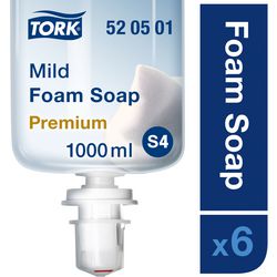 Tork s4 skumsæbe mild 520501 (6x 1 liter)