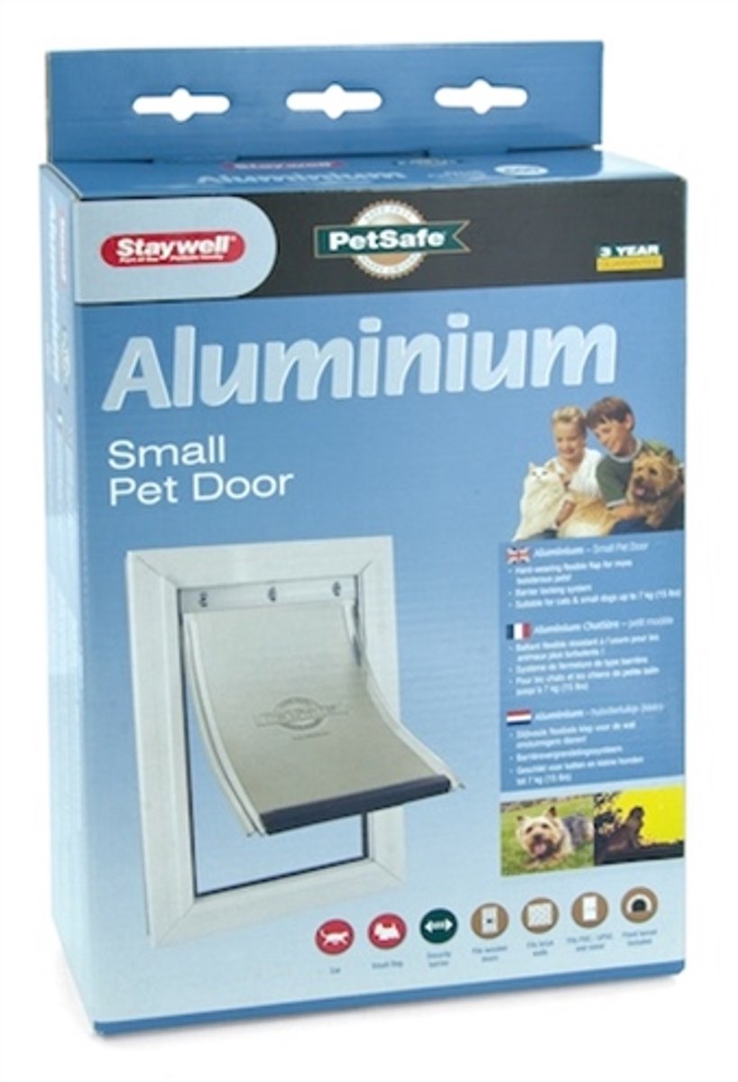Petsafe 600 kattelem aluminium - hvid
