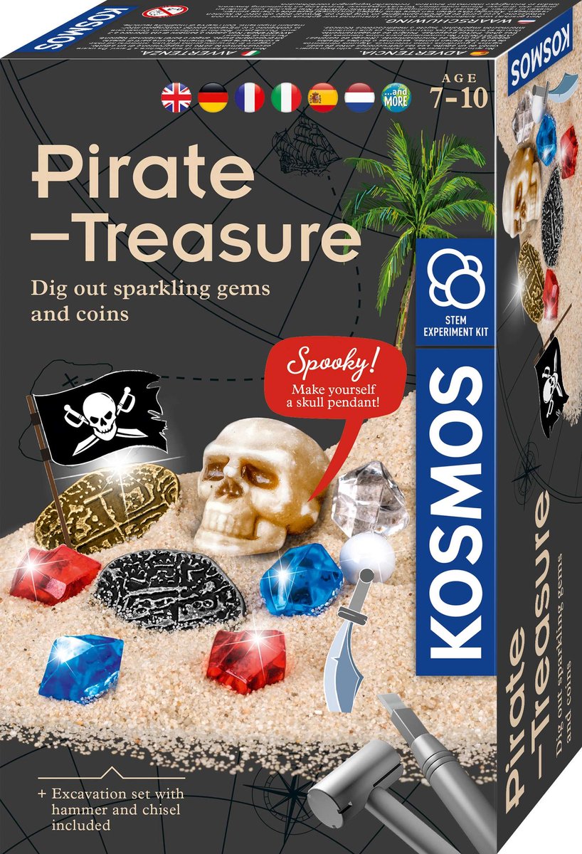 Cosmos udgraver piratskattelegesæt