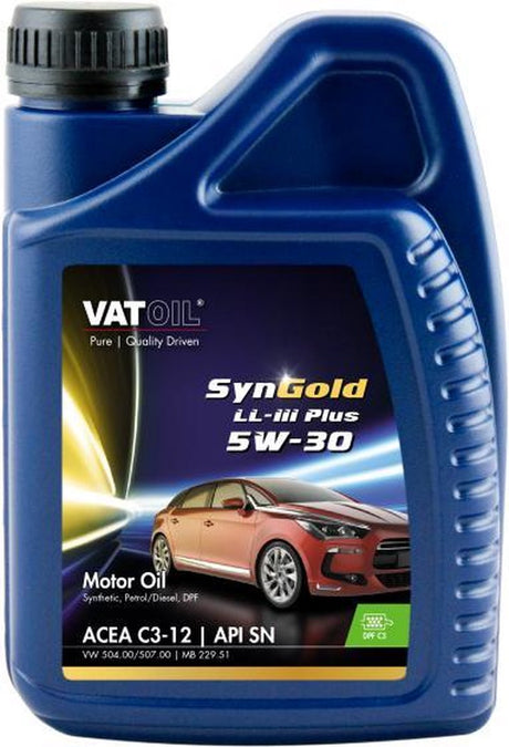 Kroon-olie vatoil syngold ll-iii plus 5w30 longlife ll c3 1ltr