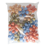 Farvede stjerneformede stik - 20 stk.