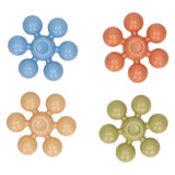 Farvede stjerneformede stik - 20 stk.