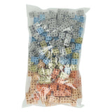 Linkbart gitter blokerer naturlige farver - 300 stk.