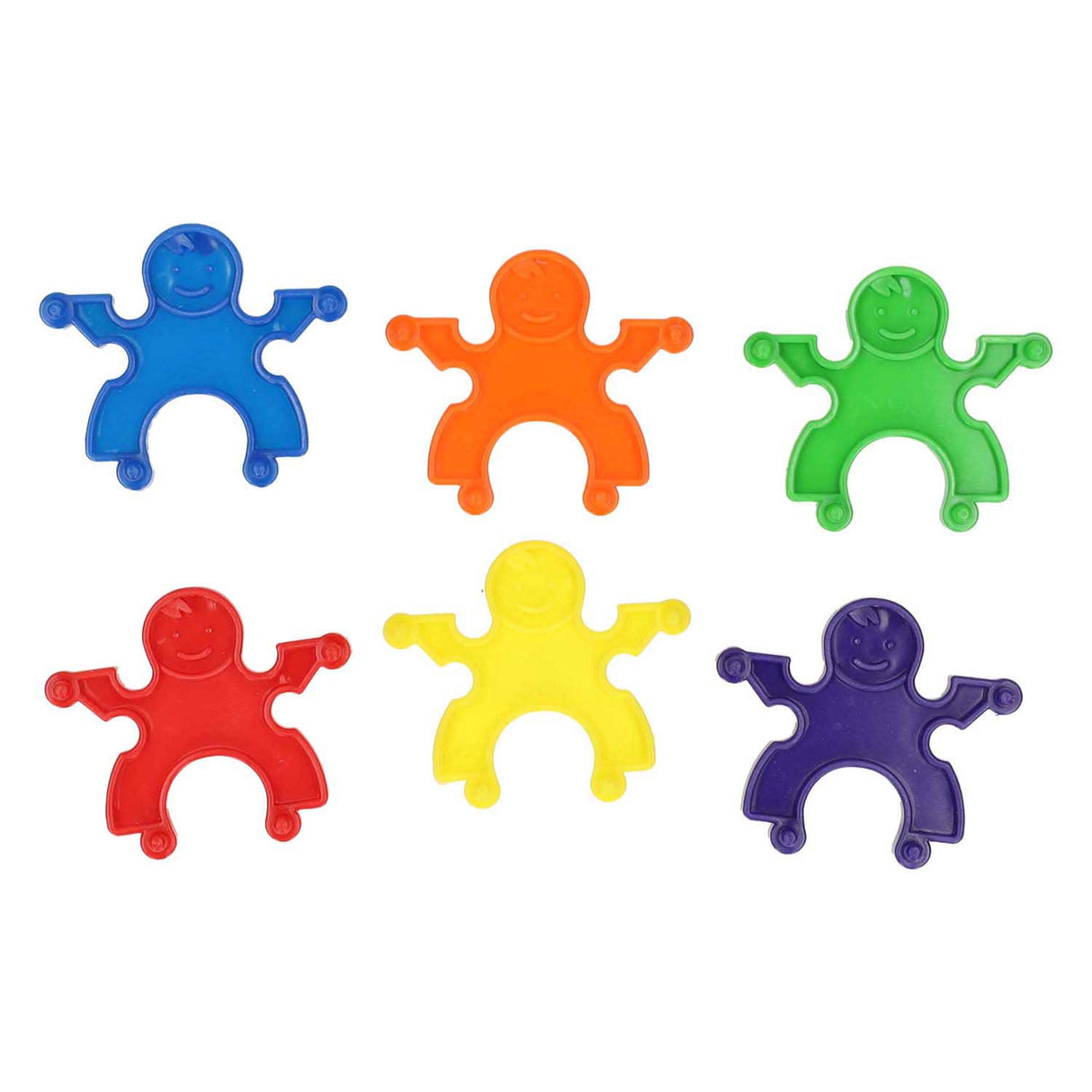 Albatros fiskeri farvede konstruktionsfigurer, 36 stk.