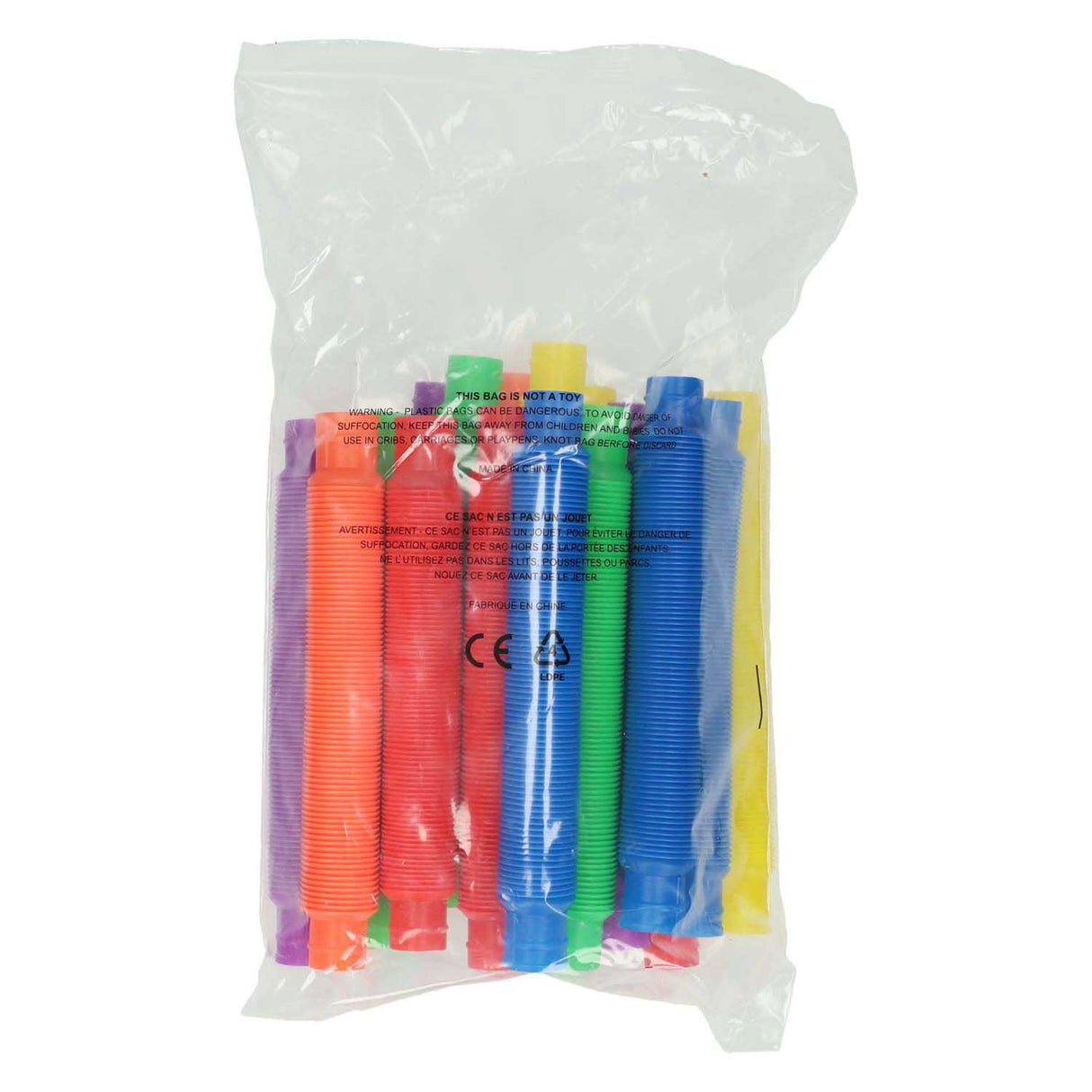 Fleksible rør - 18 stk.