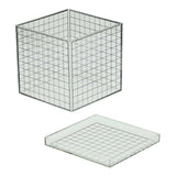 Albatros fiskeri gennemsigtig 3D gitter terning - 10x10x10 cm