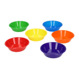 Farvede sorteringsbakker - 6 stk.