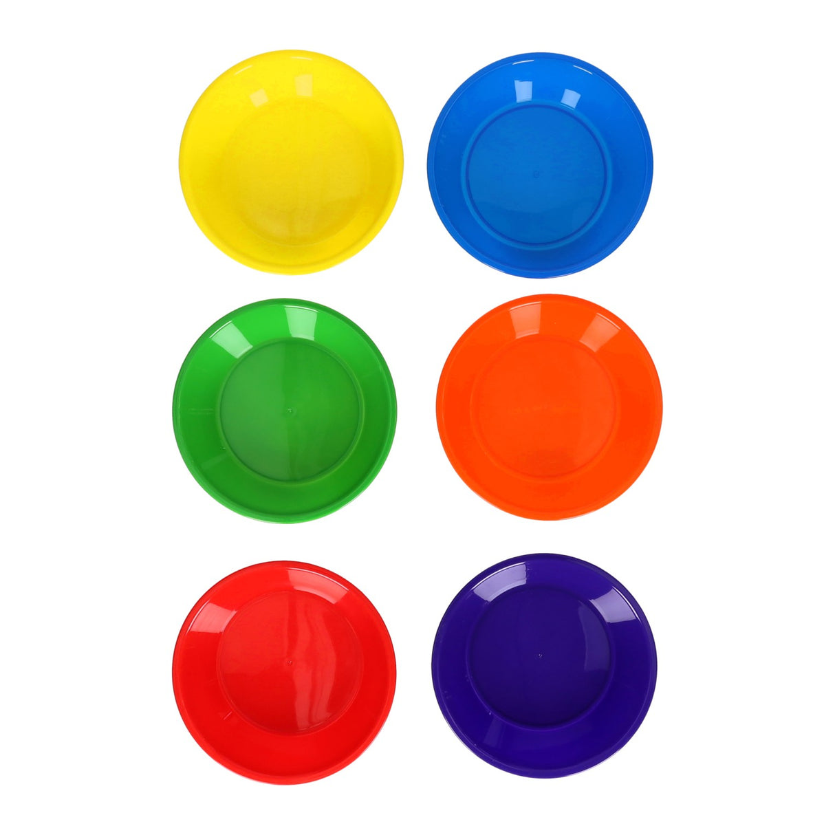 Farvede sorteringsbakker - 6 stk.