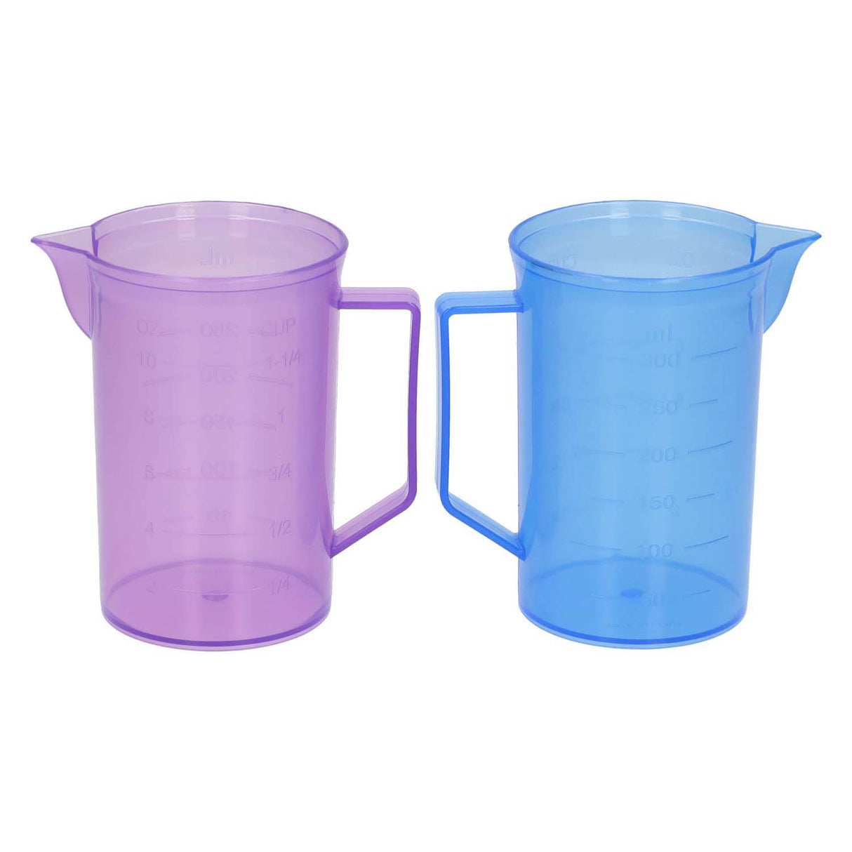 Farvet målebæger - 300ml
