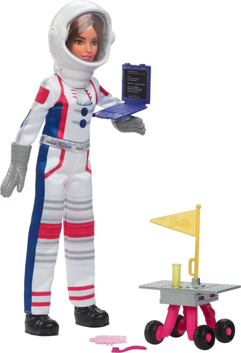 Barbie 65 år astronautdukke - dukke