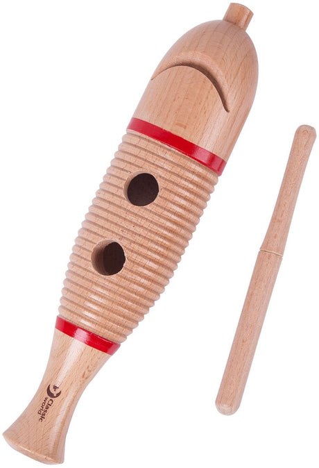 Lobbes legetøj fx classic world maxi guiro med pind
