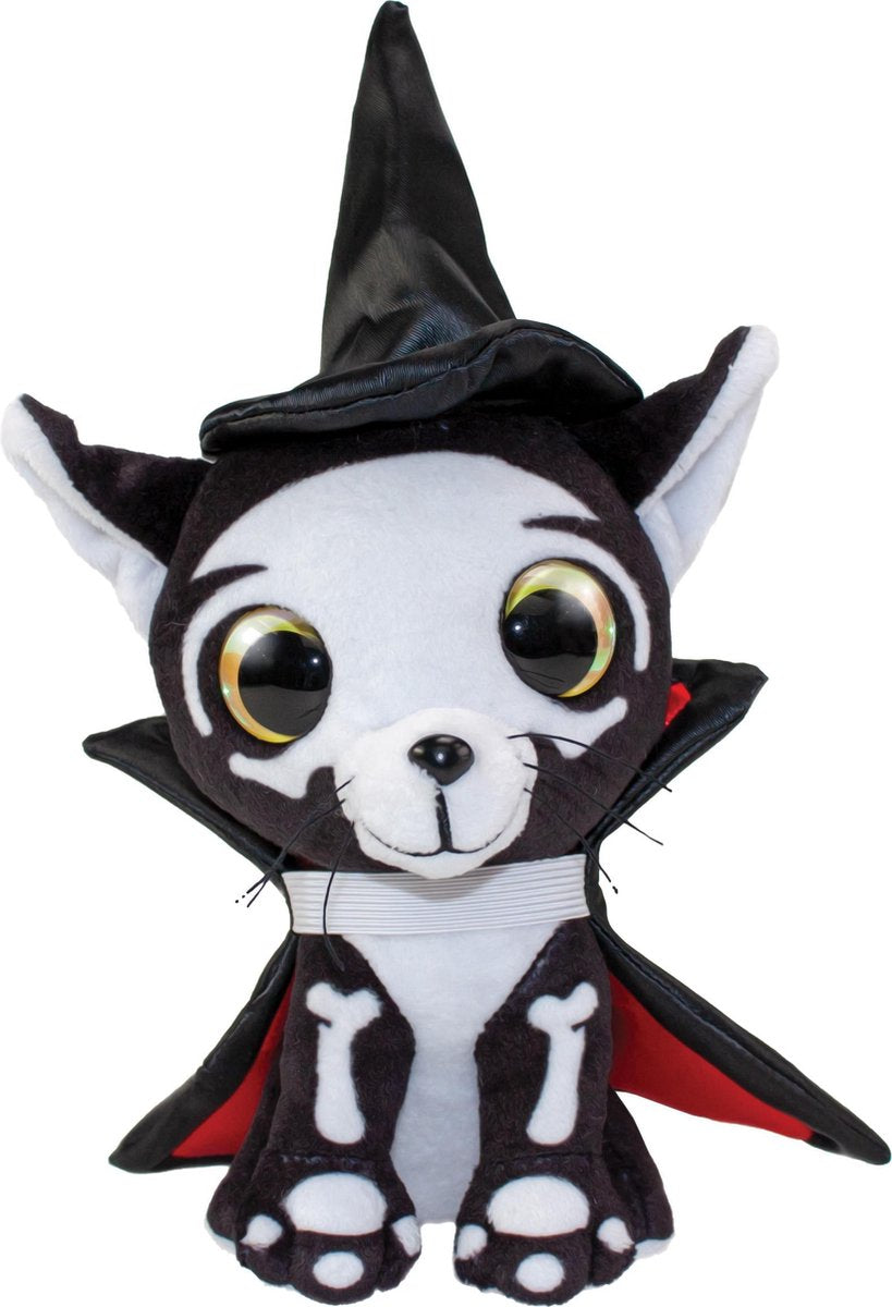 Lumo stjerner lumo halloween kat uhyggelig - klassisk - 15cm