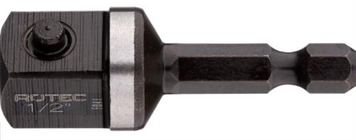 Rotec adapter 1 4 -1 2 kvadratisk (1 stk)