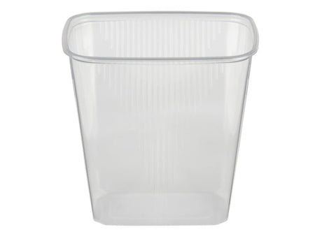 Emballagebægre 500ml med klart låg, 10 stk