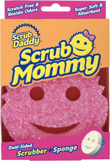Scrub daddy - pink mommy svamp - dobbeltsidet ridsefri