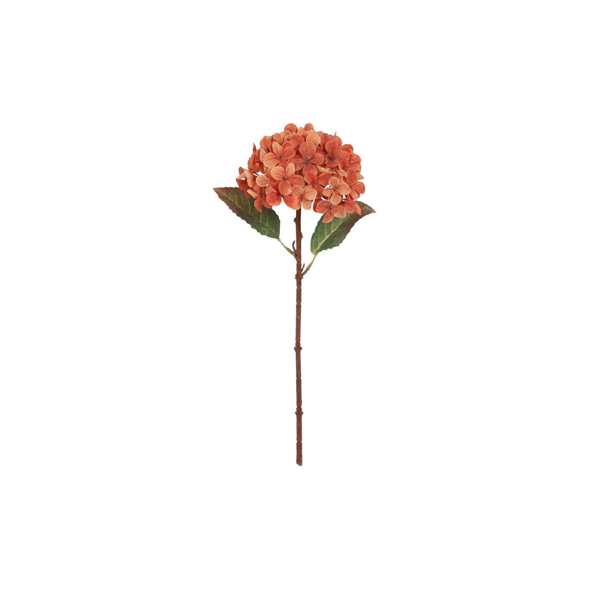 Countryfield kunstig blomst hortensia orange