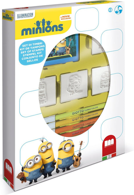 Multiprint håndlangere - æske - 4 frimærker + 7 mærker