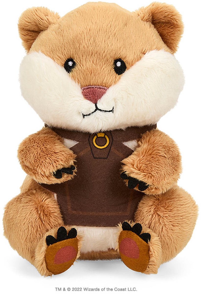 Kidrobot fangehuller drager kæmpe rumhamster falsk plyslegetøj -