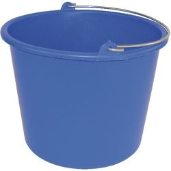 Spand på 12 liter blå