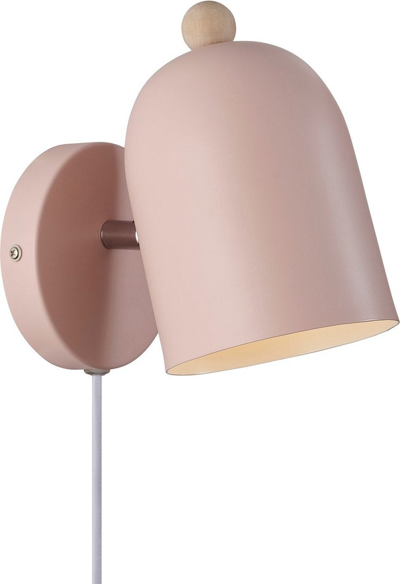 Nordlux gaston væglampe-e27-pastel pink