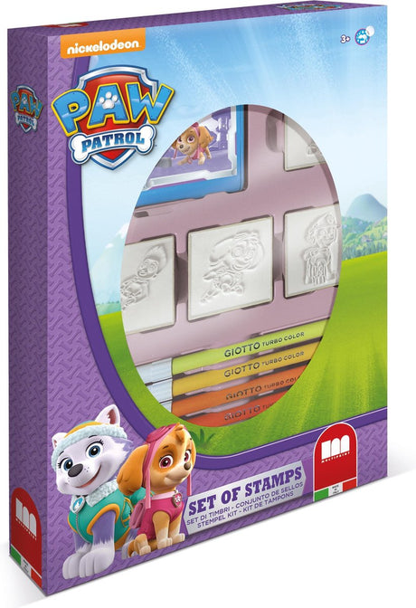 Paw patrol skye stempelsæt med 4 stempler