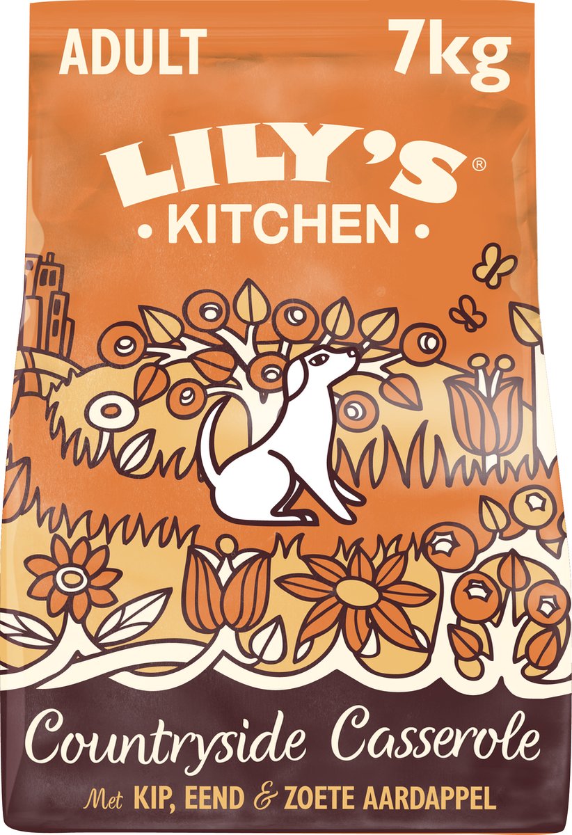 Lilys køkken - hundefoder - tørfoder - landskabsgryde - kyllingand - 7 kg