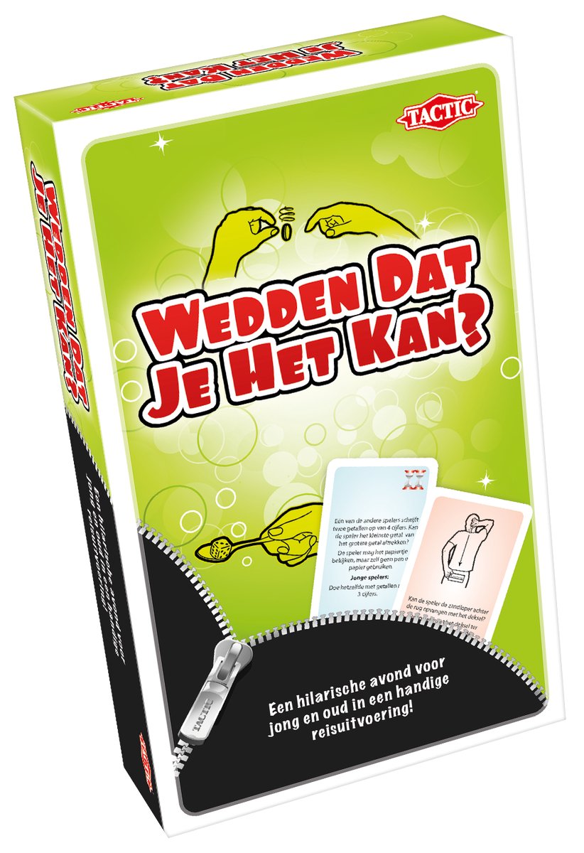Taktisk indsats, du kan gøre det - brætspil - kompakt udgave - festspil for hele familien - fra 8 år - 3 til 6 spillere