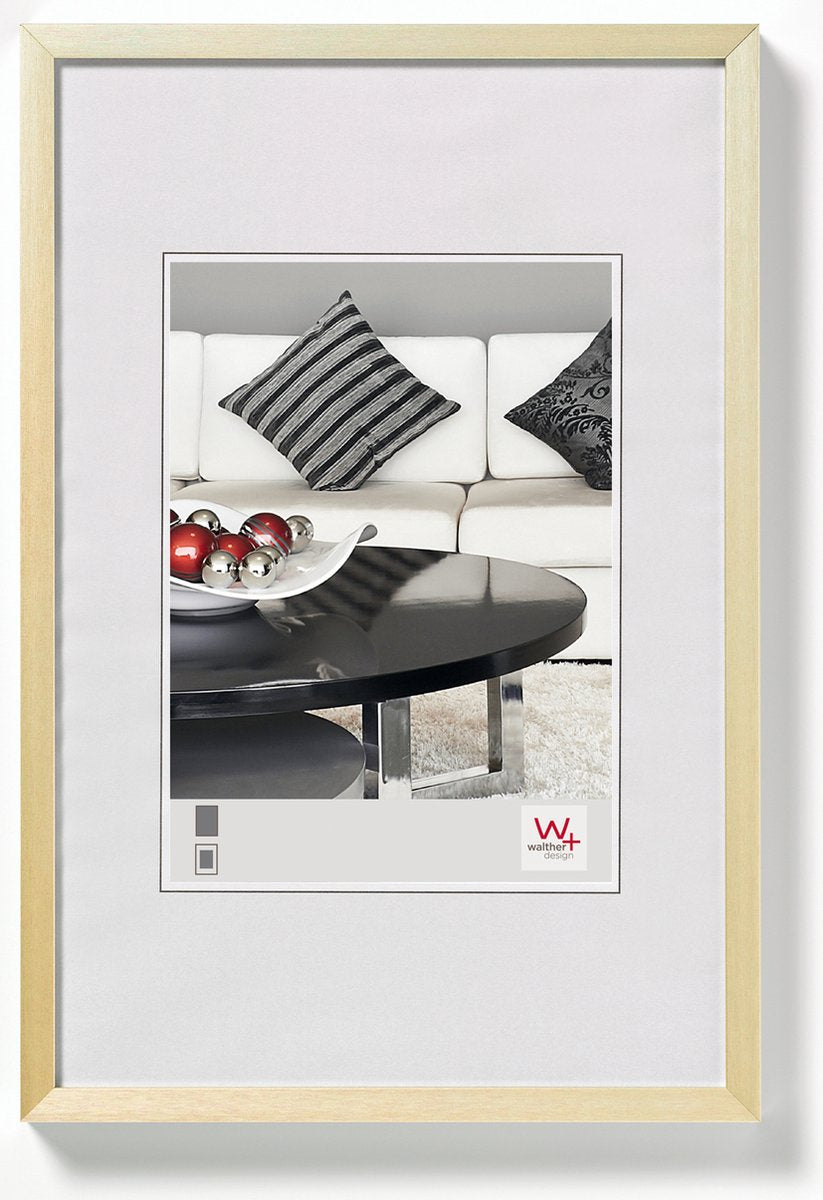 Walther stol - fotoramme - fotostørrelse 10x15 cm - guld