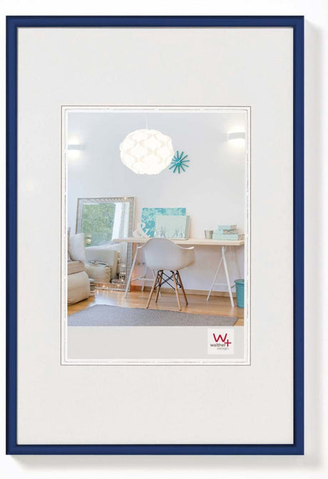 Walther new lifestyle - plastramme - fotostørrelse 40x50 cm - blå